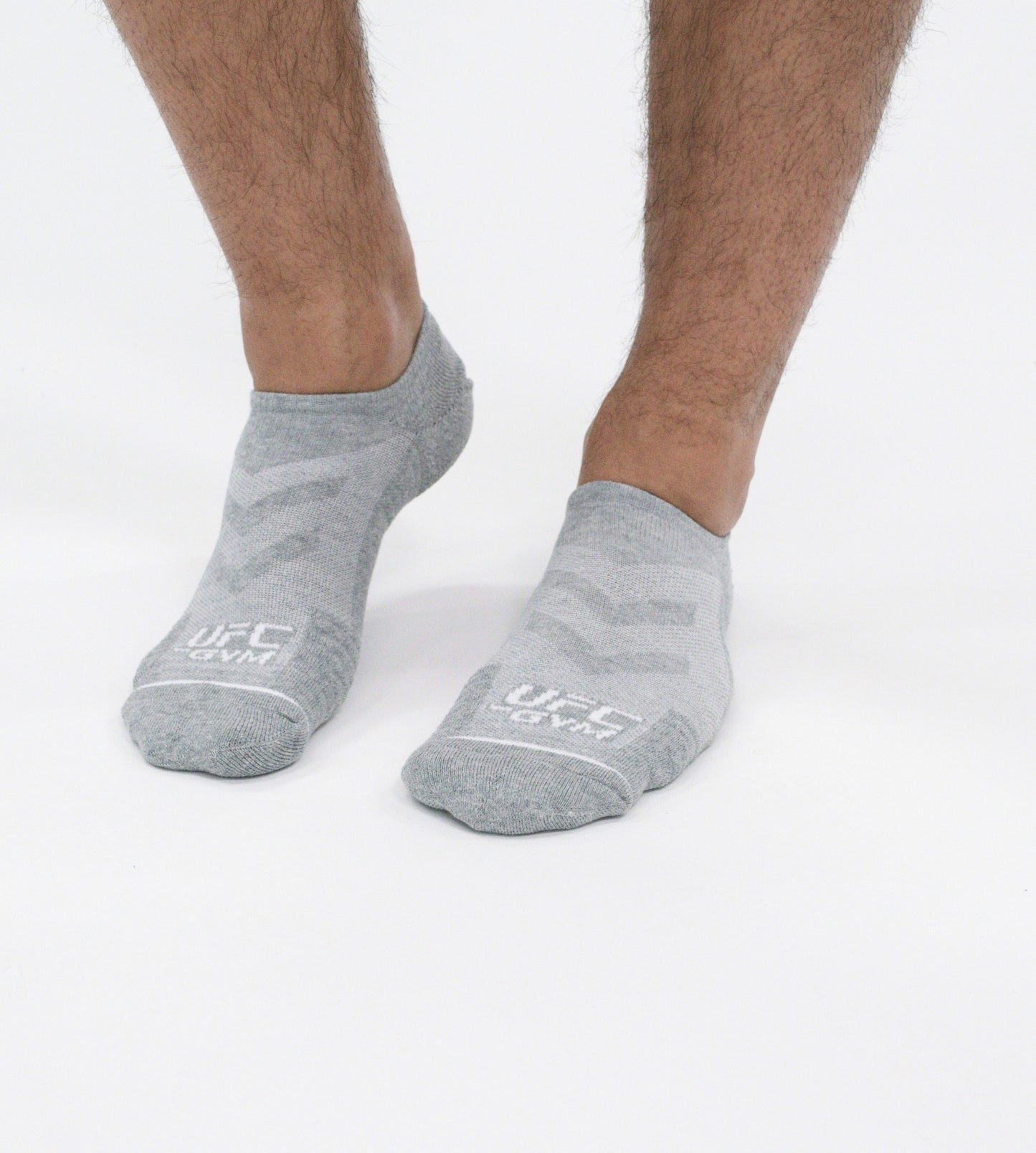 GYM SOCK NO SHOW GREY